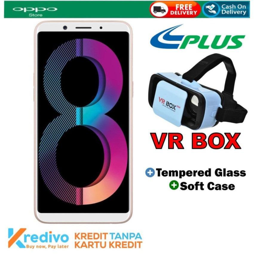 Oppo A83 3/32 GB - Gold Plus VR BOX Cash & Kredit Tanpa Kartu Kredit