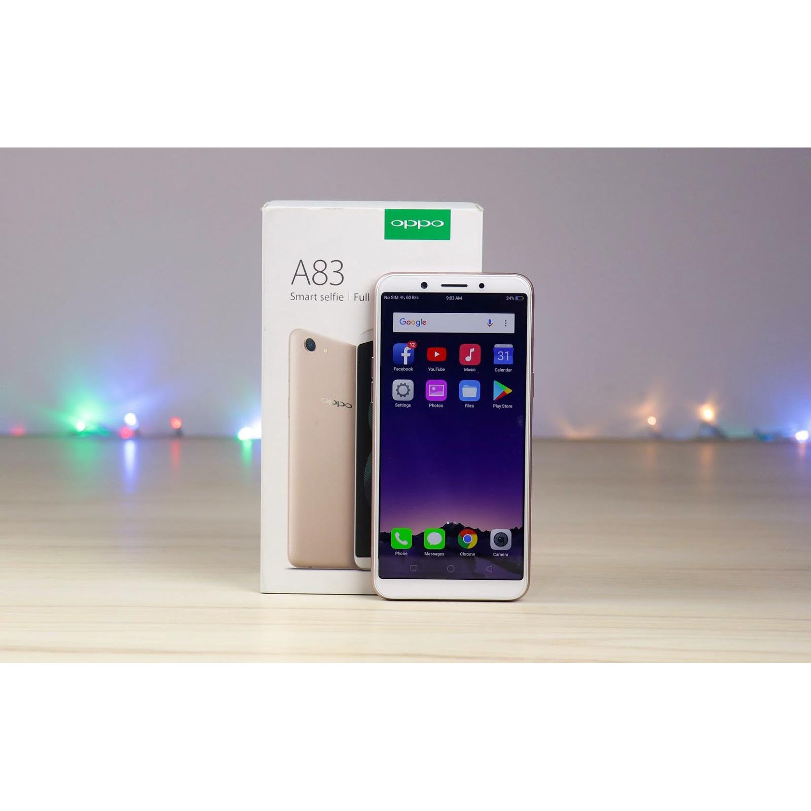 OPPO A83 4G Smartphone 3Gb / 32Gb - Gold - Garansi Resmi