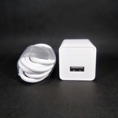 Oppo Charger 2A - Adapter Charger Oppo Ak903 + Kabel data oppo