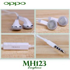 OPPO Earphone / Headset MH-123 Handfree With Jack 3.5mm - Original