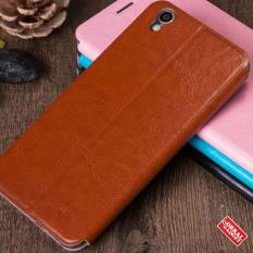 Oppo F1 Plus R9 Mofi Soft Leather Flip Case Flipcase Cover Hitam
