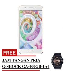 Oppo F1s Selfie Expert Smartphone - Gold - 32 GB + Free Jam Tangan Pria