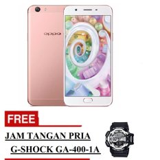 Oppo F1s Selfie Expert Smartphone -Rose Gold - 32 GB + Free Jam Tangan Pria