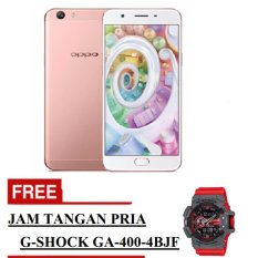 Oppo F1s Selfie Expert Smartphone -Rose Gold - 32 GB + Free Jam Tangan Pria