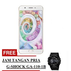 Oppo F1s Selfie Expert Smartphone -Rose Gold - 32 GB + Free Jam Tangan Pria