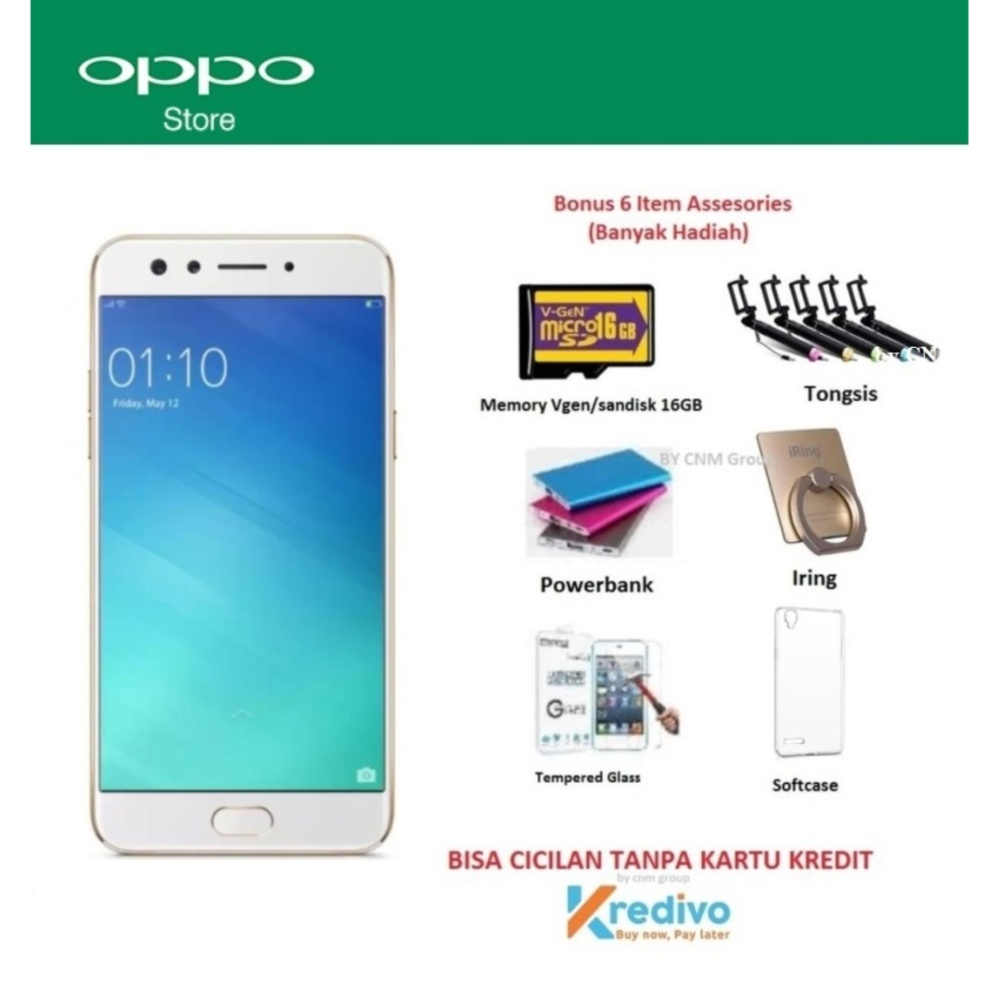 Oppo F3 Smartphone (64GB/Ram 4GB)