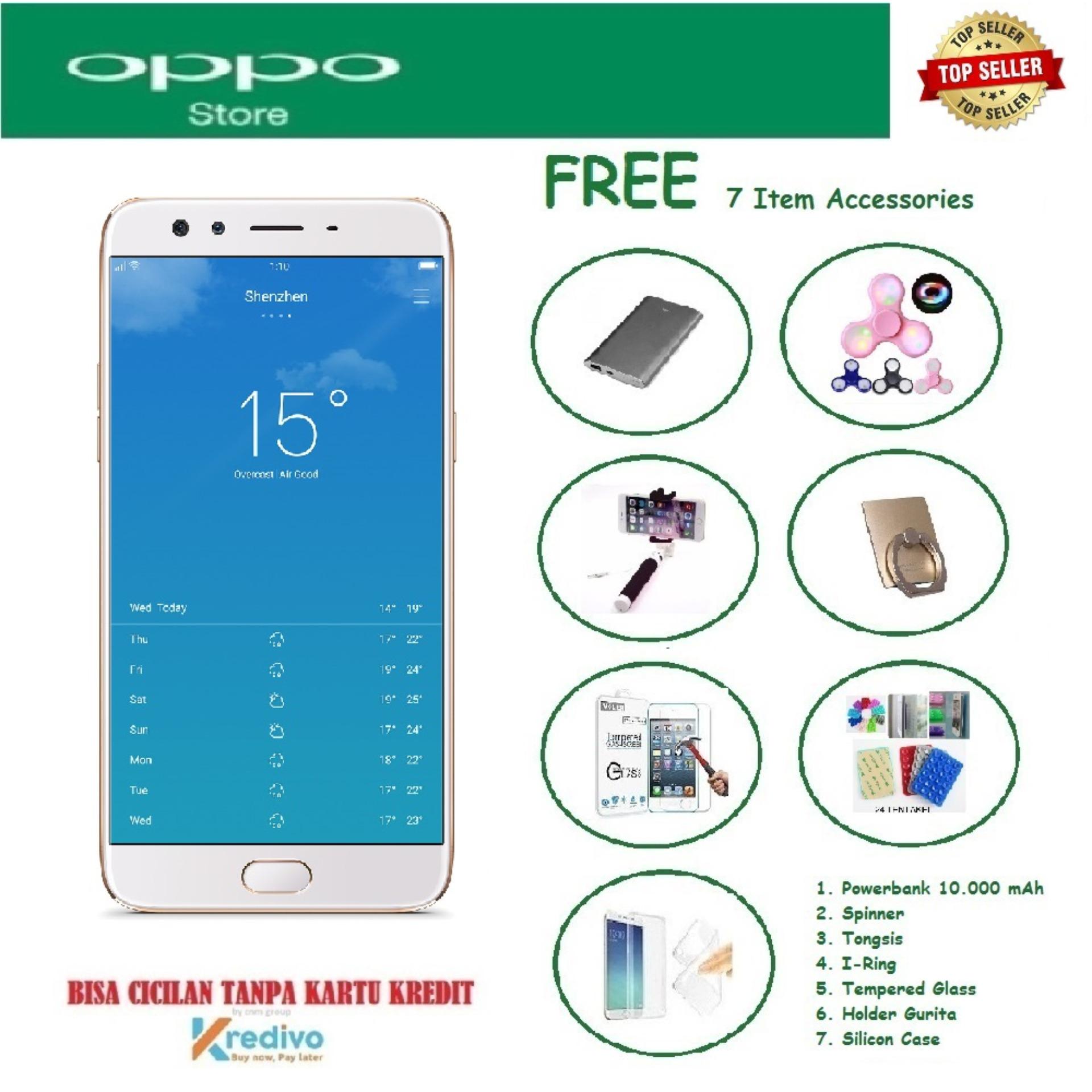 OPPO F3+ [4/64GB] + Free 7 Item Accessories