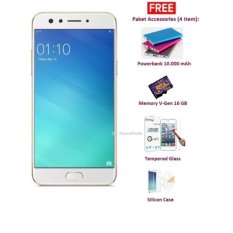 Oppo F3 4/64GB - Hadiah 4 Item