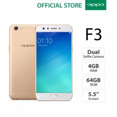 OPPO F3 Dual Selfie Camera - 4/64GB - Kamera Depan (16 MP +8 MP)
