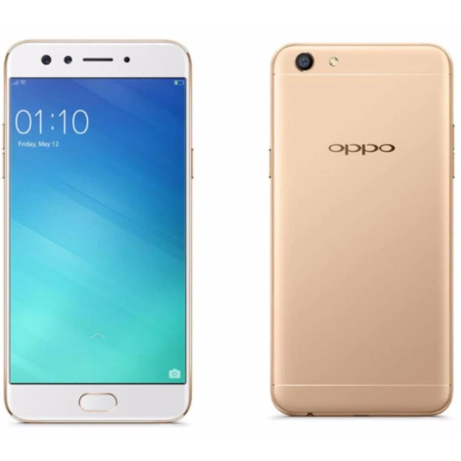 Oppo F3 - Gold - Selfie Expert - Dual Front Camera - Ram 4GB - Rom 64GB