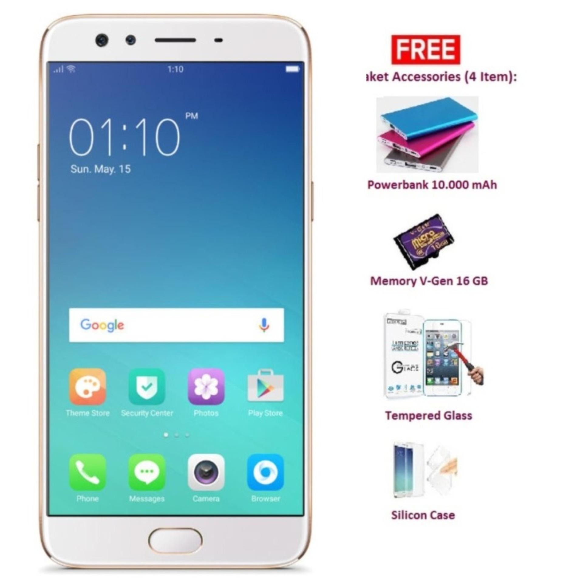 Oppo F3 Plus Hadiah 4 Item