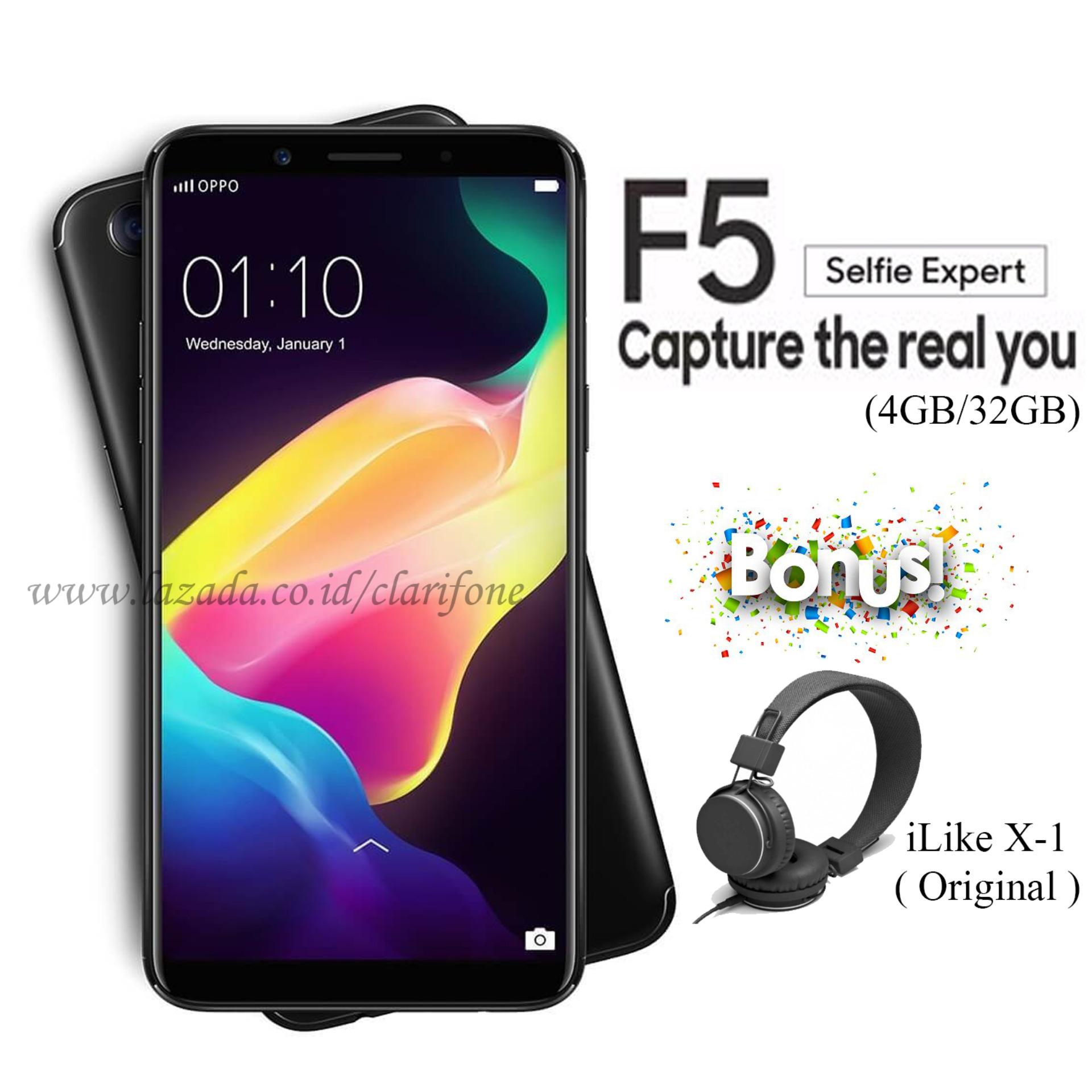 Oppo F5 - Capture The Real You - Ram 4GB - Rom 32GB - Matte Black Oppo F5 - Capture The Real You - Ram 4GB - Rom 32GB - Matte Black