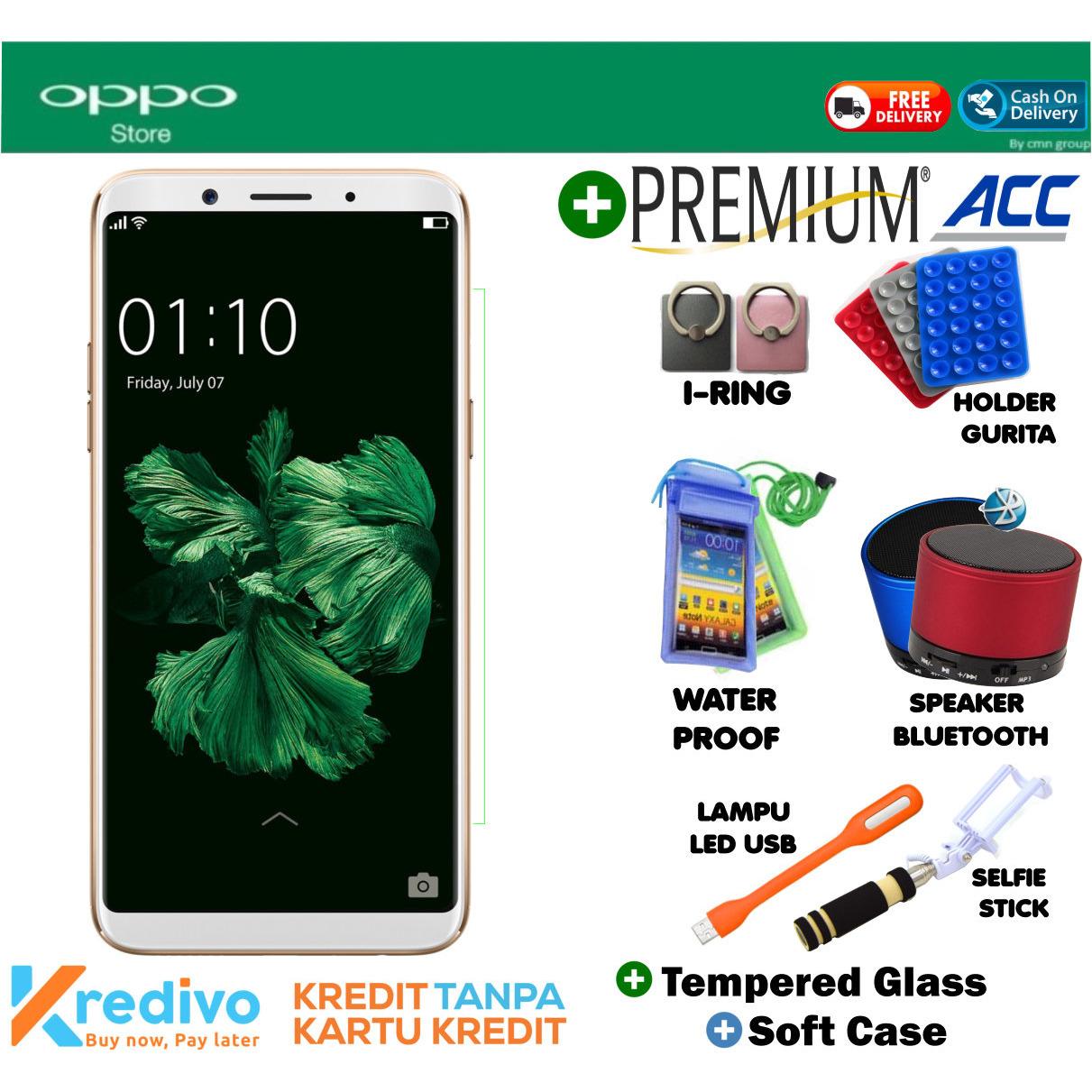 OPPO F5 4/32 GB - Gold Garansi Resmi Plus Premium Accecories Original OPPO F5 4/32 GB - Gold Garansi Resmi Plus Premium Accecories Original