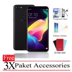 Oppo F5 Ram 6GB/64GB (Free 3x Paket Accessories) - Black Smartphone