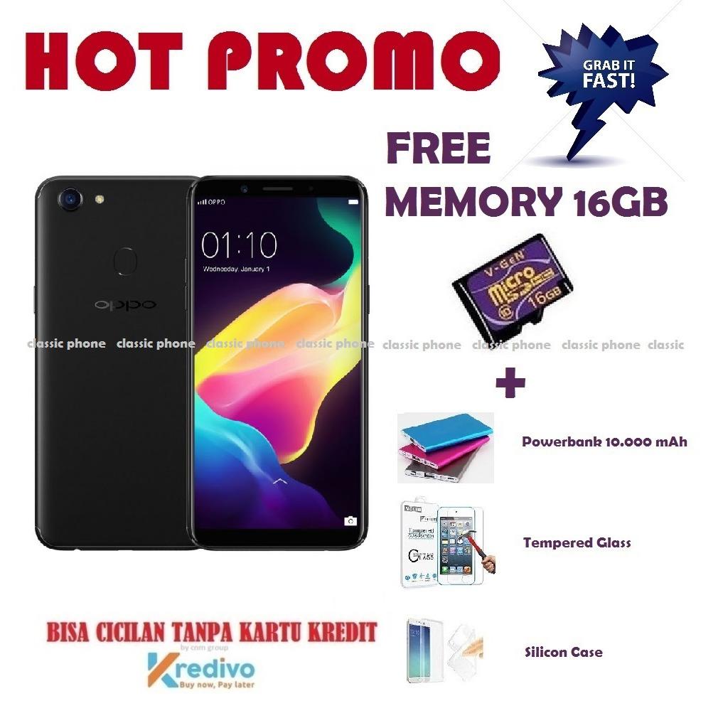 OPPO F5 Youth [3/32GB] - HOT PROMO FREE MEMORY 16GB + 3 Item Accessories