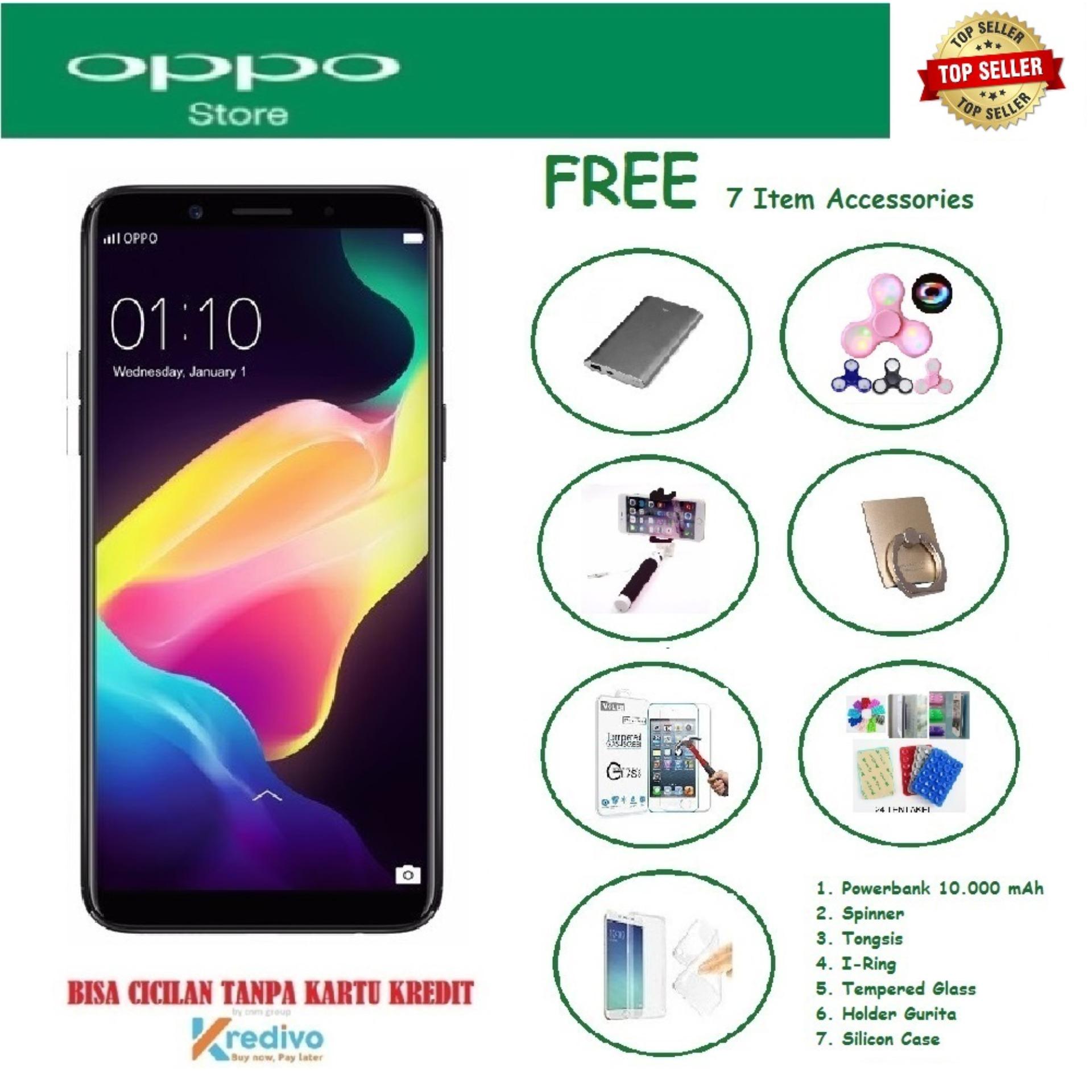 OPPO F5 Youth [3/32GB] + Free 7 Item Accessories