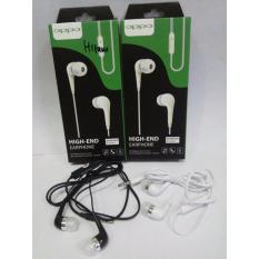 Oppo Handsfree Hf Headset Universal 3,5 mm for Oppo Iphone Samsung Vivo Xiomi Lenovo Asus Advan Evercross Blackberry Acer Foto Asli
