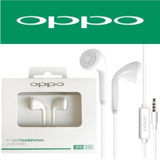 Oppo MH133 Original Music Smart Call Headset / Hansfree Phones Oppo A37, F1s, F3, A39 Connected - White