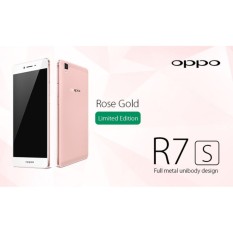 OPPO R7s Rose Gold ─ 4GB/32GB ─ NEW Original ─ GARANSI RESMI
