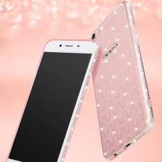 OPPOR9S/R9sk/R9splus Silikon Transparan Dalam Bor Lengan Pelindung Handphone Cangkang