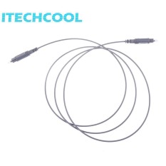 Serat Optik Kabel Digital untuk Penguat Suara (Abu-abu)-3 M (Abu-abu) (Abu-abu)
