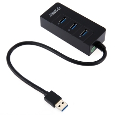 ORICO HR01-U3 USB 3.0 Super Speed HUB dengan RJ45 Ethernet Converter Gigabit-Intl