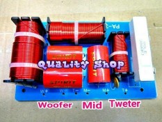 ORIGINAL CROSOVER PASIF 3 WAY SPIRIT UNTUK SPEAKER UKURAN 10/12/15 INCH