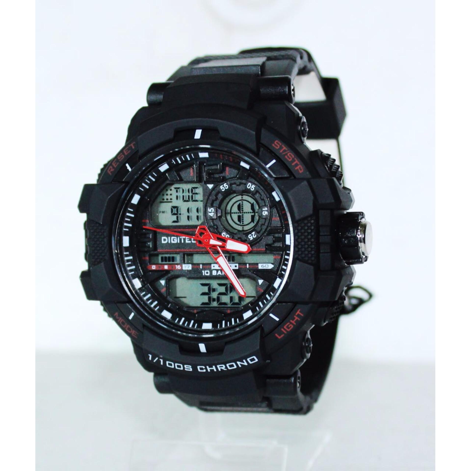 Original Digitec Jam Tangan Sport Chrono Power Dualtime DG3021T
