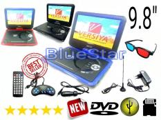 ORIGINAL DVD PORTABLE LED 9.8 inch USB - SD Card - TV Tuner