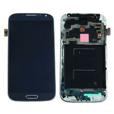 Asli untuk Samsung Galaxy S4 I9500 LCD Tampilan + Layar Sentuh Digitizer dengan Bingkai Hitam-Internasional