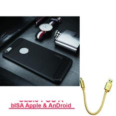 original Ipaky Star Case for Iphone 5 / 5c / 5s - Black - Free Cable Four A