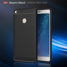 Original Lazada Case Ipaky Shockproof Carbon Hybrid For Xiaomi Mi Max 2 - Hitam