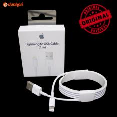 Kabel Charger iPhone Original Lightning to USB Cable Kabel Data Asli Kabel Cas Apple iPhone 6 6s 6 Plus 6+ 7 7 Plus 7+