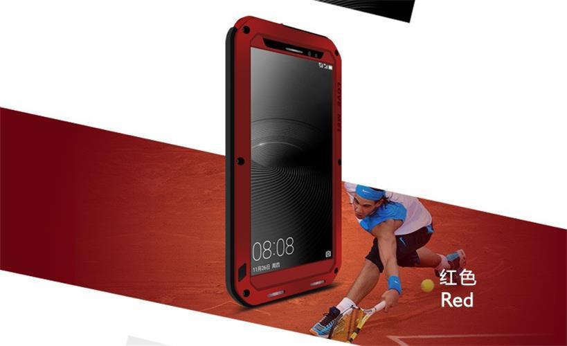 Asli Cinta Mei Mewah Anti Guncangan Logam Aluminium Bingkai Silikon Ponsel Case S untuk Samsung Galaksi Note 8 Case Sarung