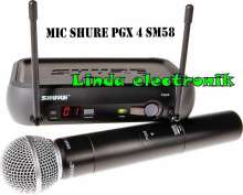 ORIGINAL MIC SHURE PGX 4 / SM 58