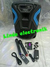 ORIGINAL New Speaker portable 3Mic Aiwa 12inch