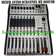 ORIGINAL Oryginal Murah Mixer Audio Avino MX800 USB 8channel MONO
