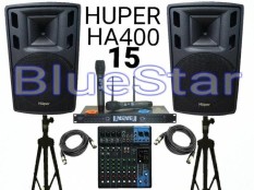 ORIGINAL Paket Sound System HUPER + Yamaha Outdoor / Indoor (15 inch)