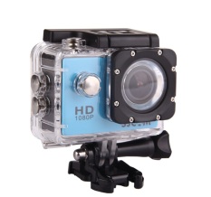 Asli SJCAM SJ4000 Helm Action Sports Cam 30 M Underwater Waterproof FHD 1080 P Video Helmetcam Kamera Sport DV