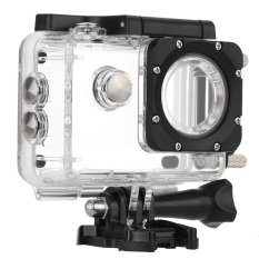 Seri SJ4000 SJCAM Asli Olahraga Kit Menetapkan Action Camera For SJCAMSJ4000 SJ4000 + PLUS SJ4000 With Aksesoris Tahan Air Case MotorcycleMotorbike Pengisi (jelas)