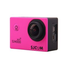 Asli SJCAM SJ4000 WIFI Mini DV Helm CamcorderGorproHero4sport Tindakan Kamera Mengendarai Perekam untuk MOTO/Sepeda Mobil DVR Pink-Intl