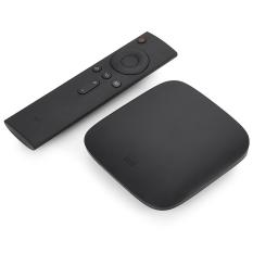 Asli Xiaomi Mi 3C TV Box 4 K 64bit Android 5.0 Media Player Quad Core Amlogic S905 Dolby DTS HDMI Versi Cina-HITAM