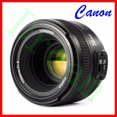 YONGNUO Asli YN50mm F1.8 Lensa Bingkai Standar Lensa Bukaan Standar Bukaan Depan For Kamera DSLR EOS 60D 70D 5D2 5D3 7D2 750D 650D