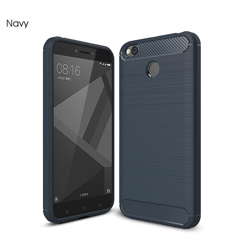 Oscar Menyimpan Ponsel Terbaru Teknologi Kapal Gratis Serat Lembut Silicone Kasus Cover Pelindung Kulit Shell untuk Red Mi 4X Anti-Slip-Intl