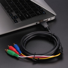 Oscar Toko 6ft Port Display DP Laki-laki untuk Steker HDMI Ke Male Adaptor Kabel Video untuk PC Laptop-Intl