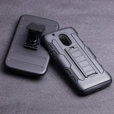 Oscar Menyimpan Ponsel Terbaru Teknologi Kapal Gratis Perlindungan Tugas Berat Soft Case Guard Cover Kulit untuk Motorola MOTO G4 Play PHONE-Intl