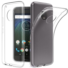 Oscar Menyimpan Ponsel Terbaru Teknologi Kapal Gratis TPU Clear Transparan Mobile Cell Case Back Cover untuk Motorola MOTO G5 Plus-Intl