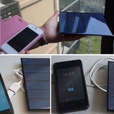 Oscar Toko Mall-3.5W 6 V USB2.0 Folding Solar Charger Eksternal Power Panel untuk Mobile Phone-Intl