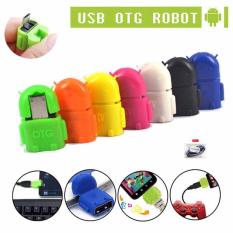 OTG USB Adapter Android - Random + Free Ikat Rambut Polkadope - 1 Pcs
