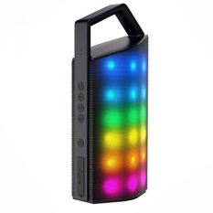 OUCOMI Loud Outdoor Bluetooth Speaker dengan LED Dinamis Lampu-Intl